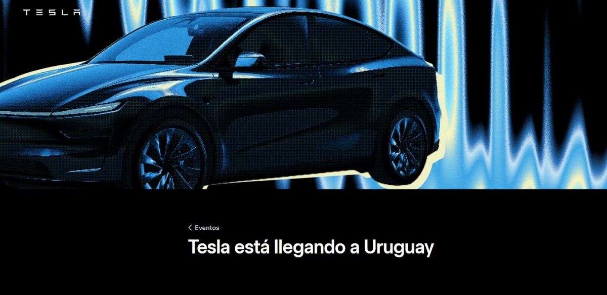 Es oficial: Tesla está por llegar a Uruguay y “llama a aspirantes”