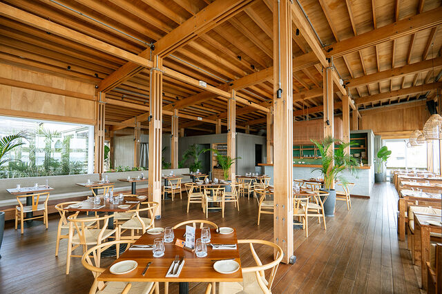Interior de Ovo Beach. Foto: Javier Noceti