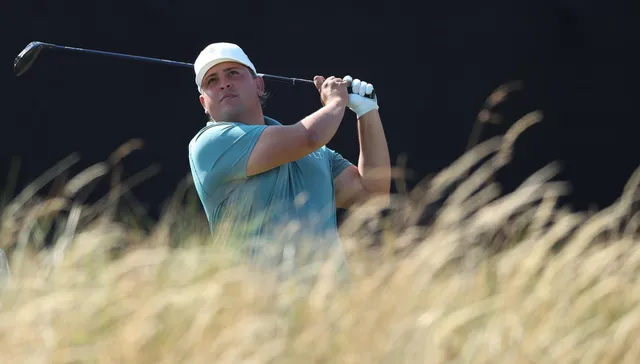 Abrazo de golf
