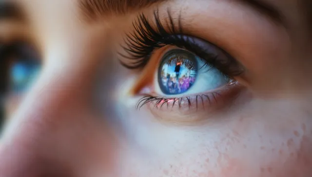 A través de los ojos