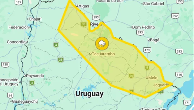 Paraguas abiertos