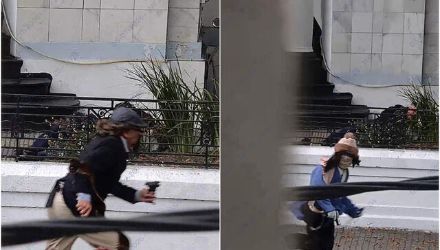 Disfrazados de ancianos y uno herido: fotos de los delincuentes que balearon a policías