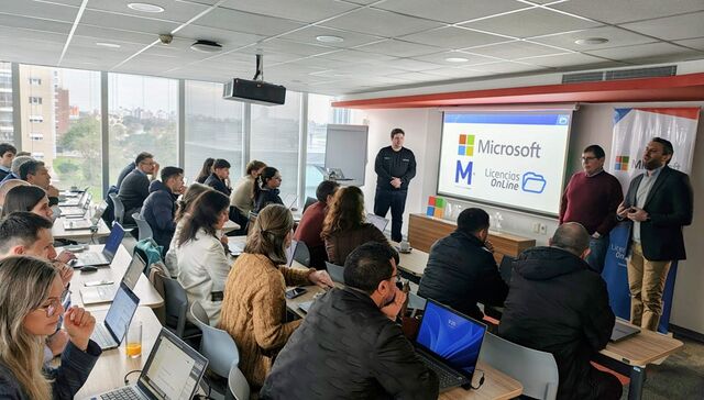 Cómo llevar la IA al trabajo: el workshop de Microsoft, Licencias OnLine y Montevideo COMM