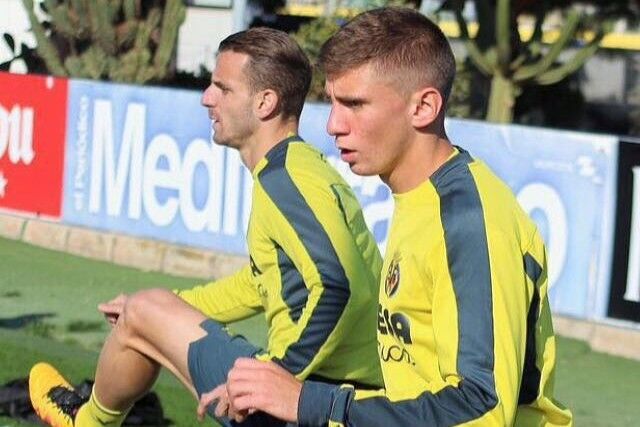 Guillermo Padula en el Villarreal de España. Foto: Instagram @guillepadula