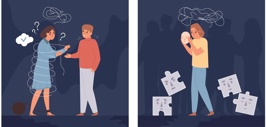 Etiquetas en salud mental. Imagen: Freepik