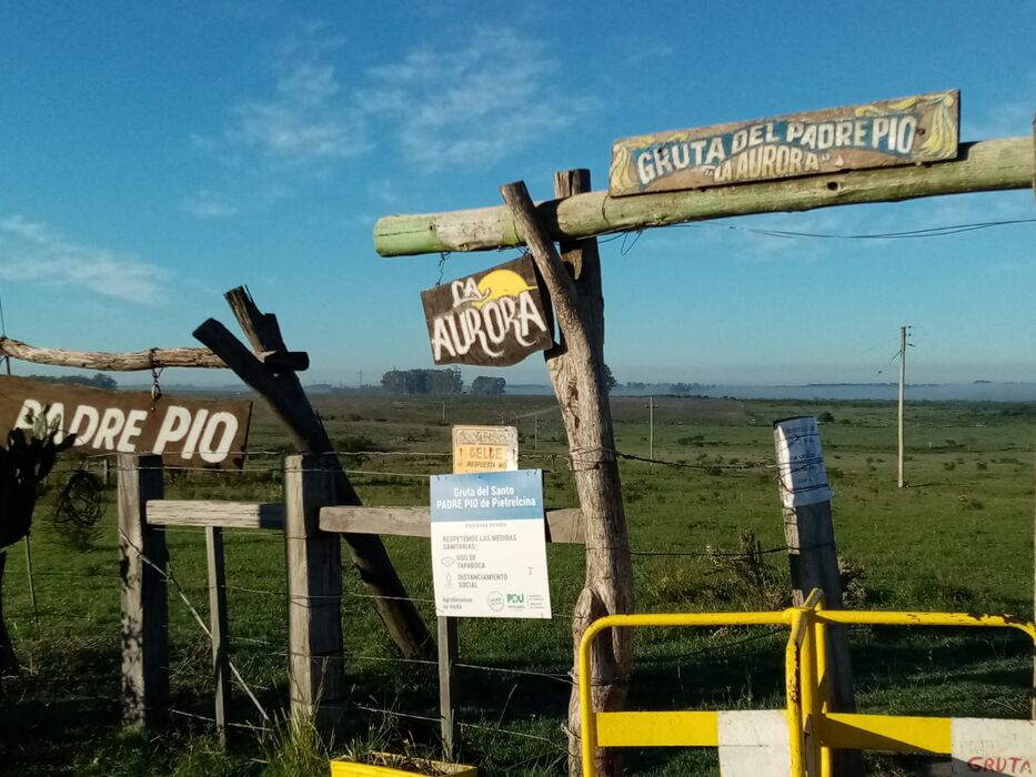 La Gruta del Padre Pío.