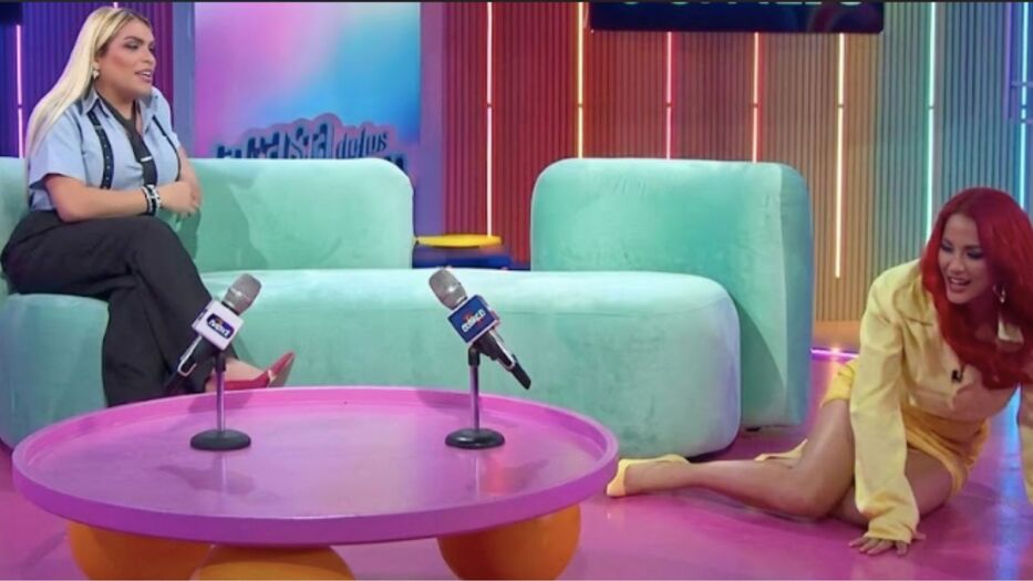 El divertido blooper de Flor Vigna: se cayó en vivo en La Casa de los Famosos