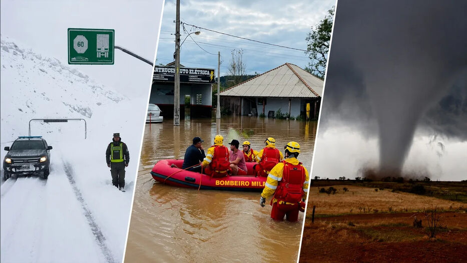 “Escenario extremadamente complejo y caótico”: la alerta de MetSul que afecta Uruguay