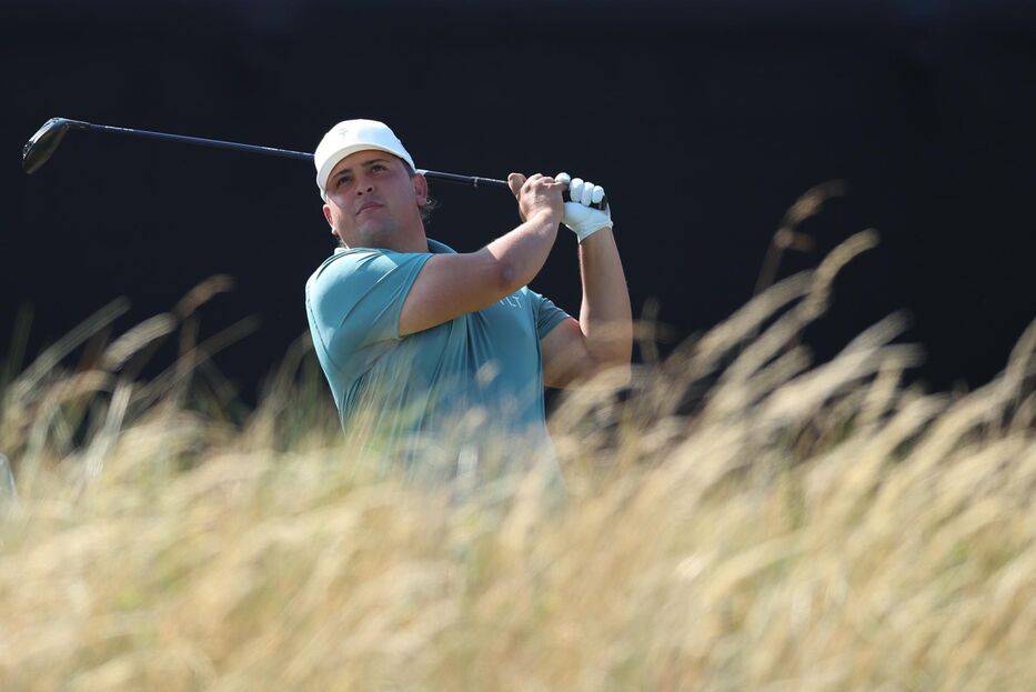 Abrazo de golf