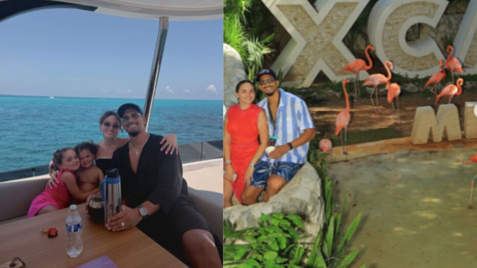 Ronald Araujo y Abigail Olivera en yate por México: “Días de sol, mar y amor”