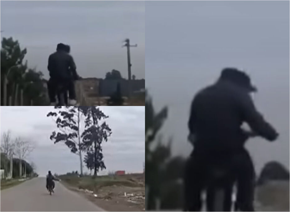 “Después les pasa algo”: filman a jóvenes haciendo willy, sin casco y usando el celular