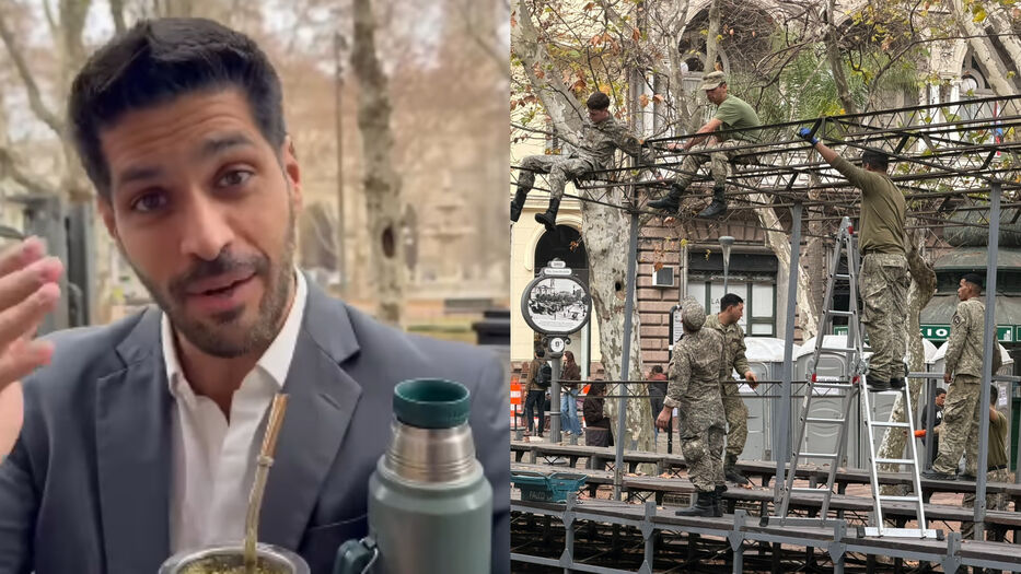 “A supervisar el desarme”: el irónico video de Ojeda por el acto del 18 de Julio