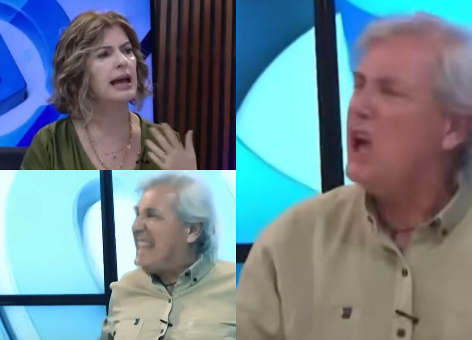 Panelista de Buscadores a los gritos en vivo contra una mujer: “¿En su casa no le pegan?”