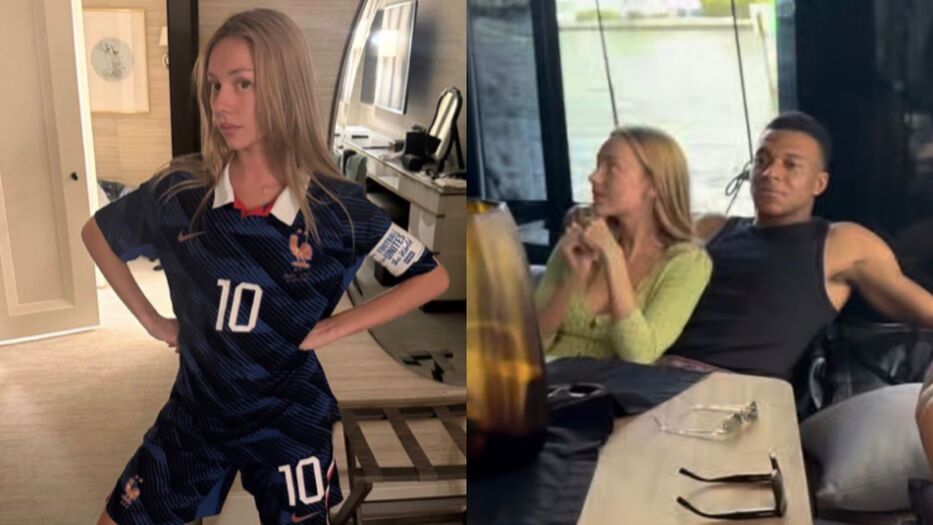 El sugerente posteo de Mbappé con Ester Expósito que borró a los pocos segundos