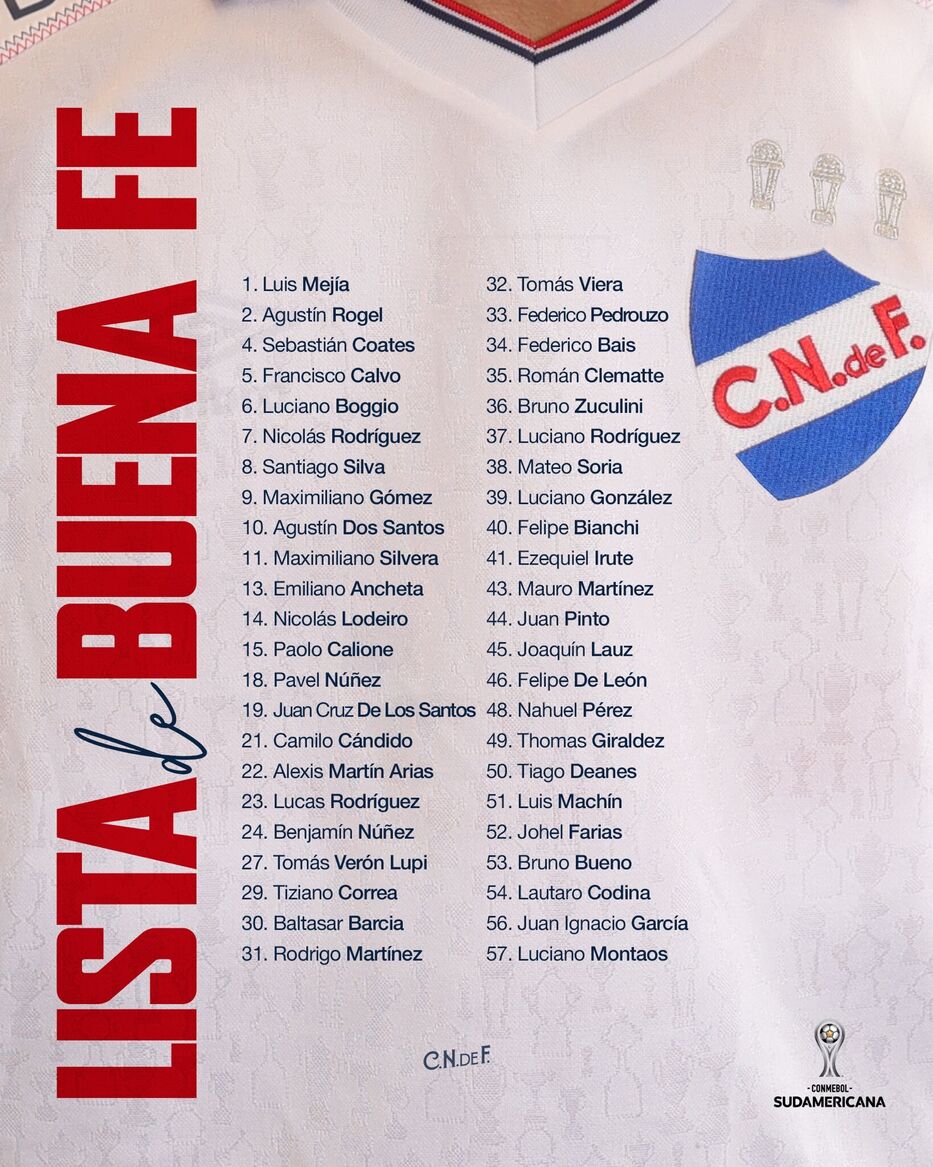Foto: @Nacional