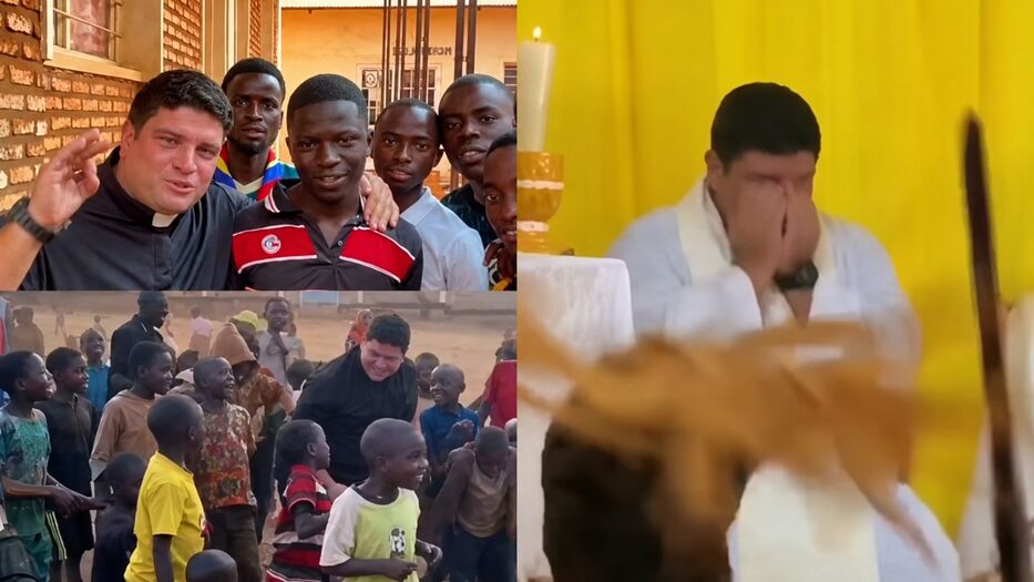 Entre lágrimas de alegría: el Gordo Verde compartió su “escapada misionera” en África