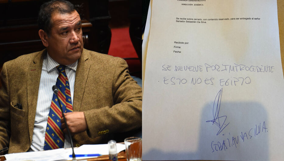 “Esto no es Egipto”: Da Silva recibió “interrogatorio” por cigarros en Senado y respondió