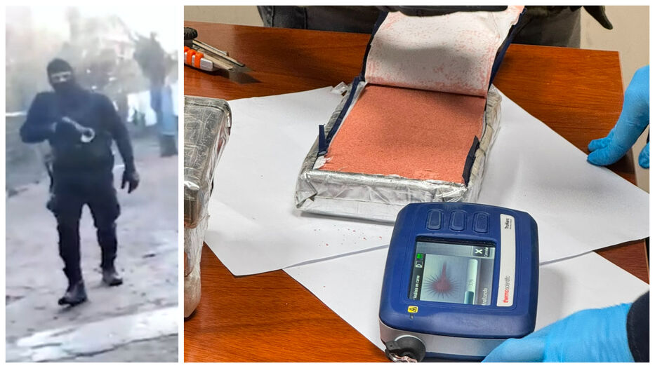 Policía de Canelones detuvo a dos personas e incautó droga valuada en $ 4,5 millones.
