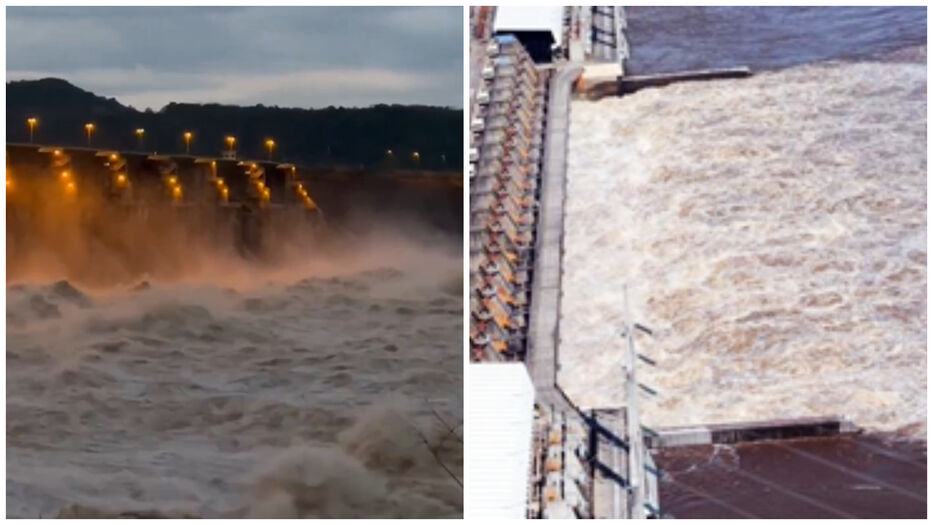 Represa brasileña abrió sus compuertas por lluvias y afectará al río Uruguay