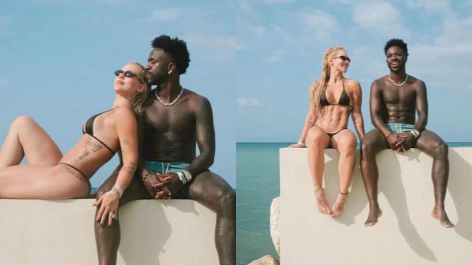 Playa, sol y relax: las paradisíacas vacaciones de Vinícius Júnior y Virginia Fonseca