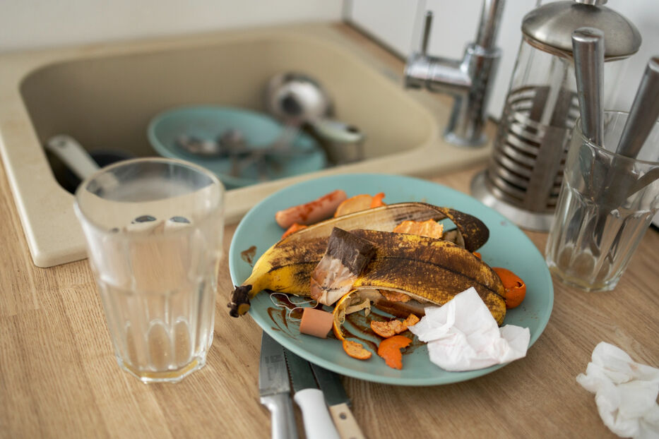 Cocina sucia. Foto: Freepik