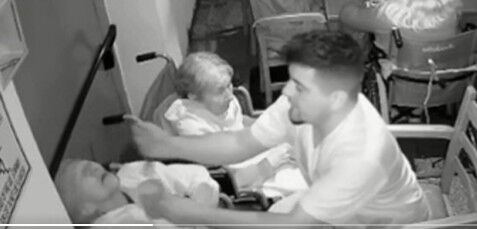 “Morite de una vez”: polémico video de enfermero que maltrataba a anciana en residencial