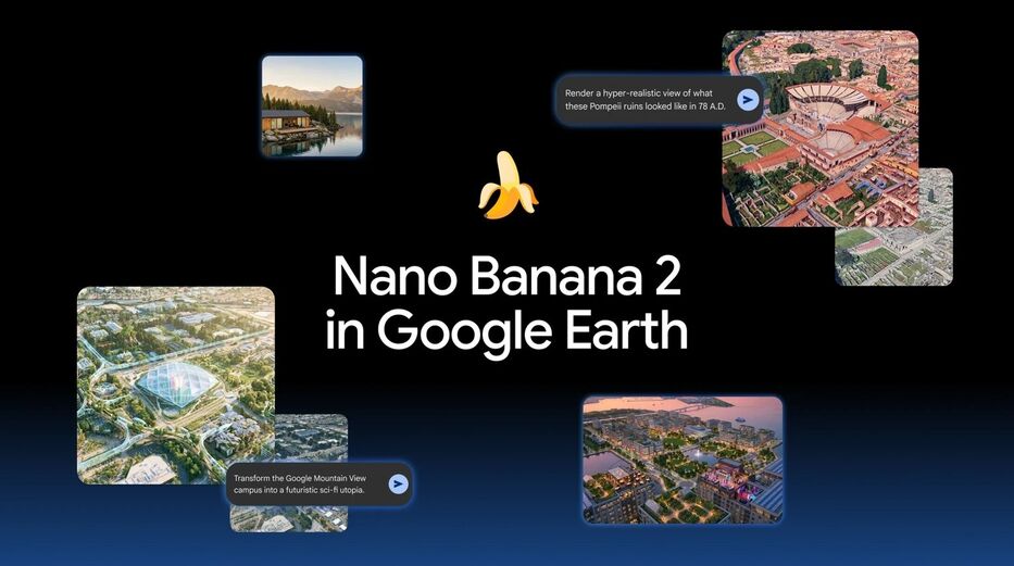 Google Earth incorpora Nano Banana para crear imágenes con inteligencia artificial