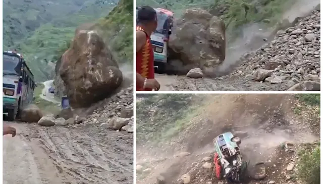 Cayó piedra