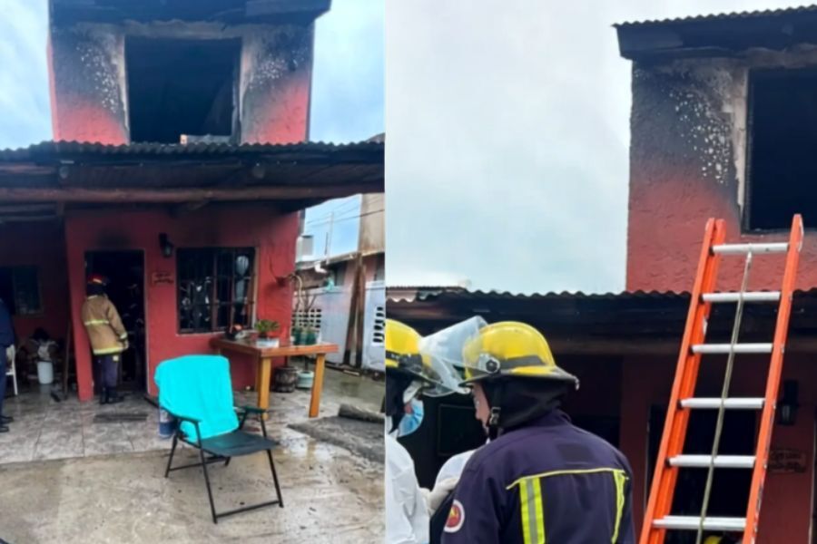 Maderas y estufa a leña: el relato del incendio en el que murió una pareja en Maldonado
