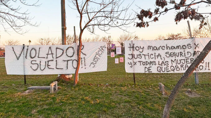 Tentativa de violación en Quebracho: piden imágenes de cámaras para identificar al agresor