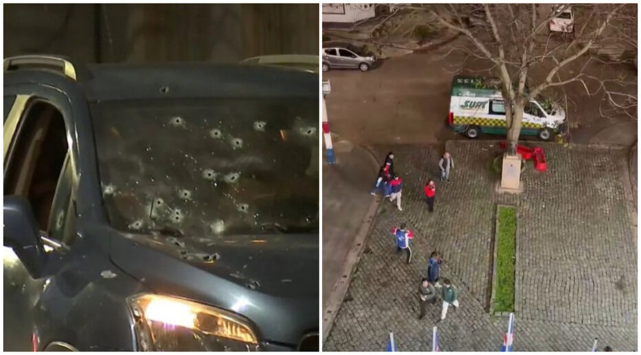 Momento de terror: así fue la balacera que dejó tres heridos frente al Gran Parque Central