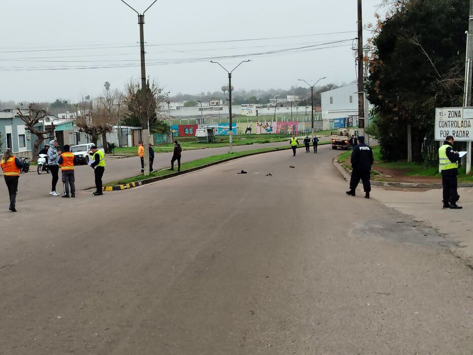 Mercedes: investigan circunstancias en las que un peatón fue arrollado por camión y murió