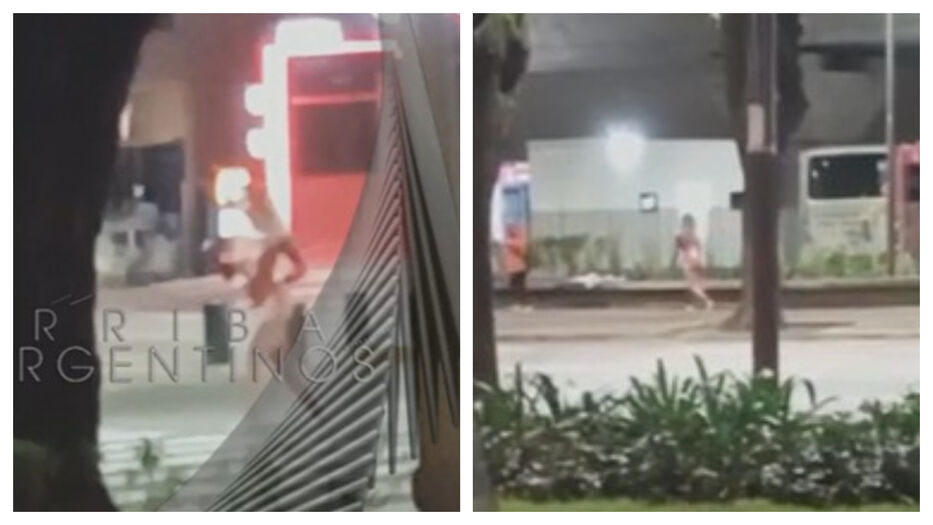 Influencer huyó semidesnuda de edificio donde estaba con exdiputado Facundo Moyano