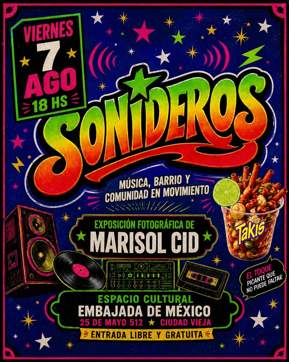 La cultura sonidera de México llega a Montevideo con una muestra fotográfica inmersiva