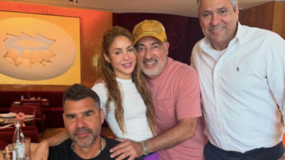 Una foto de Shakira y Antonio de la Rúa en Dominicana encendió rumores de romance
