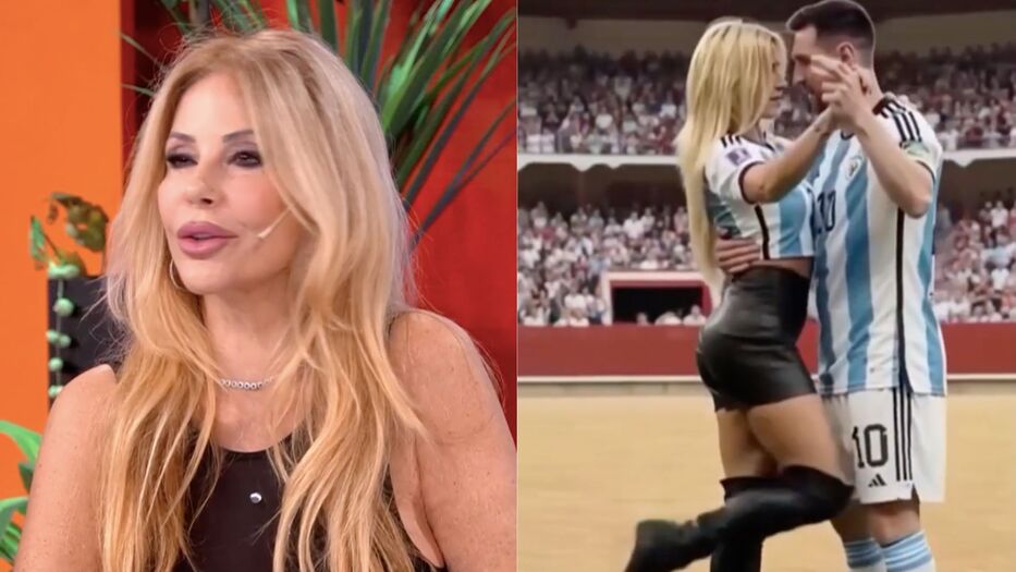 Graciela Alfano sorprendió a Moria con sus videos de IA junto a Messi y Maradona