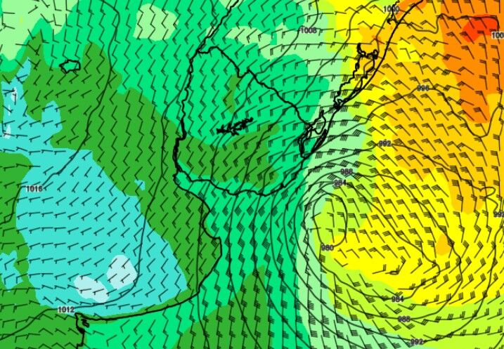 Meteorólogo anunció ciclón en Uruguay que afectará a cinco departamentos: cuándo y dónde