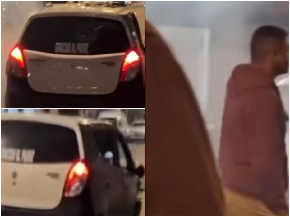 “Se nos va”: protagonizó raid de choques, quiso fugarse pero no pudo; todo quedó filmado