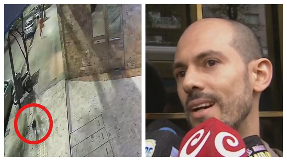 Habló portero de edificio que vio huir a influencer semidesnuda y dio dato sobre su perro