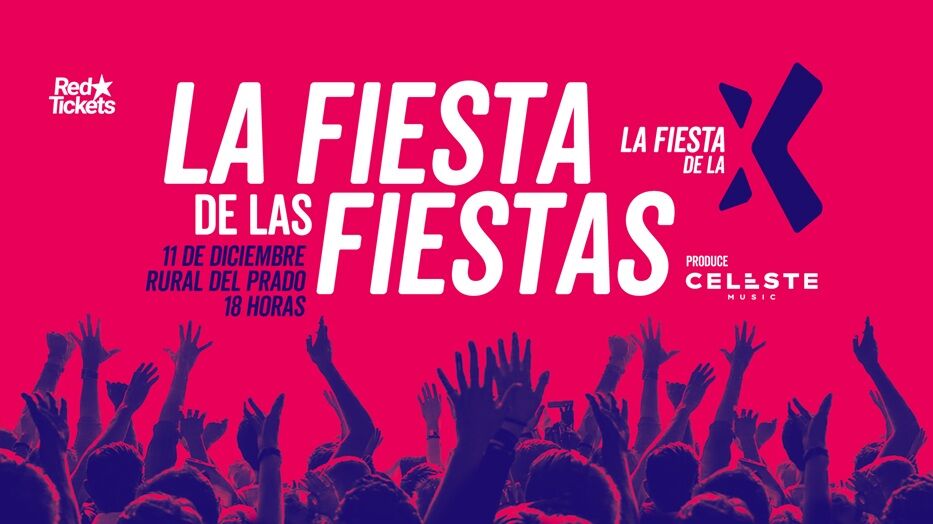 La Fiesta de la X vuelve a la Rural del Prado con más de 150 artistas y seis escenarios
