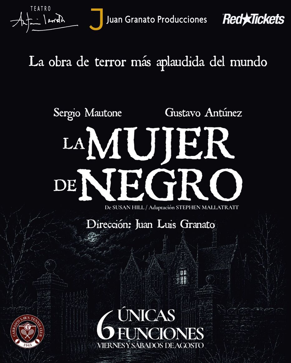 La Mujer de Negro llega a Uruguay con una nueva producción nacional