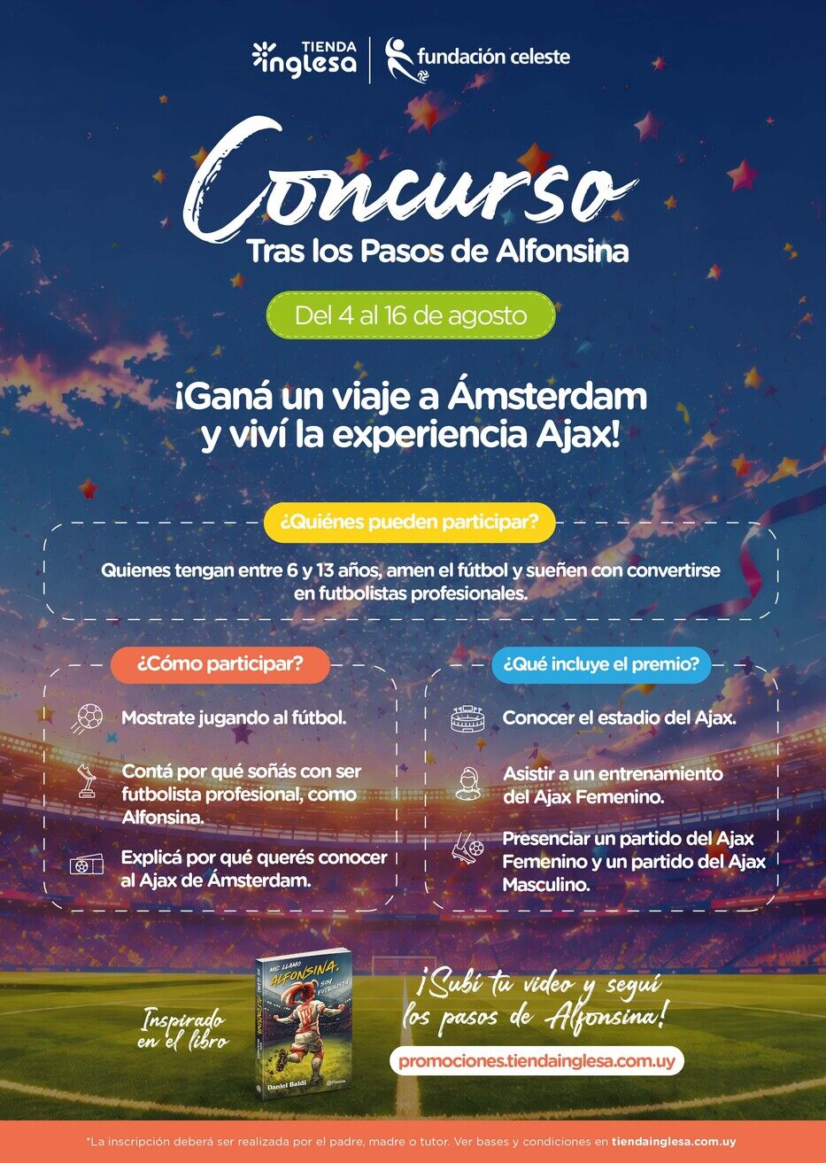 Tienda Inglesa lanzó un concurso que premiará con un viaje a Ámsterdam