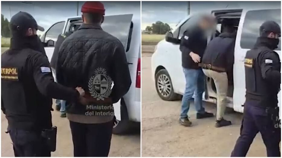Detuvieron en Uruguay a franceses buscados por Interpol; los extraditaron a Argentina