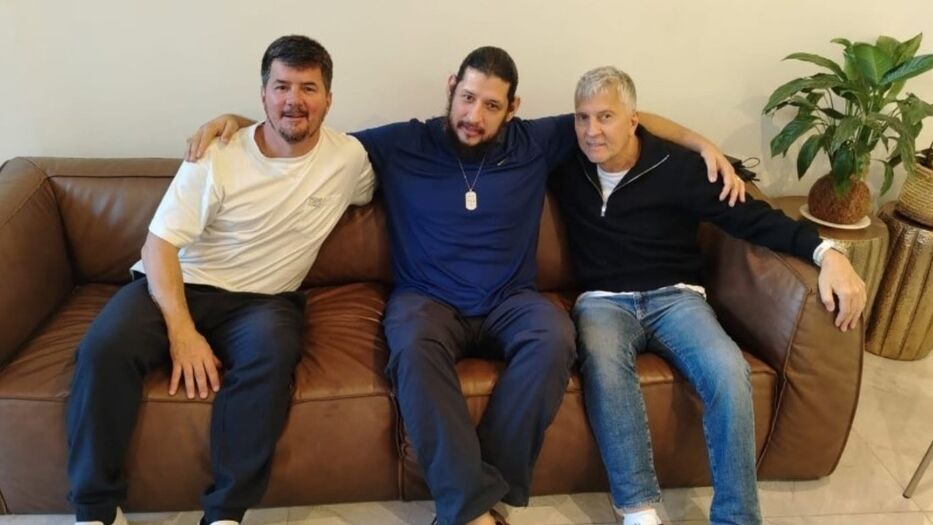 Última foto de Jorge Messi: líder religioso lo acompañó en sus últimos días de vida