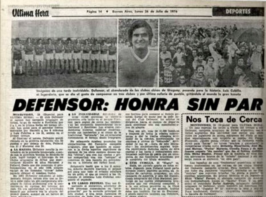 Nota en el diario Crónica, Buenos Aires. Centro de Fotografía de Montevideo
