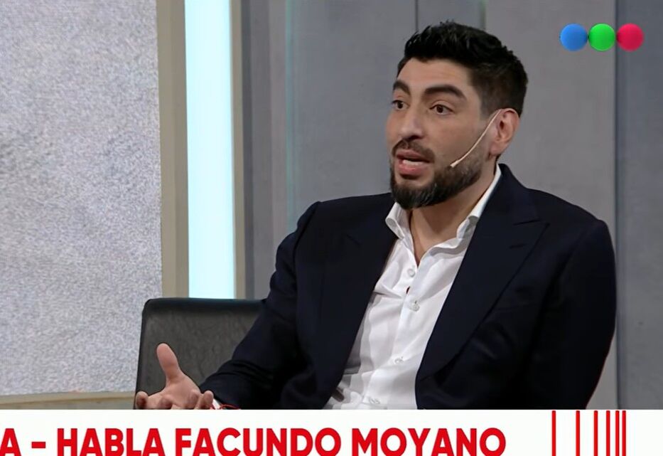 “No se consumió cocaína”: Facundo Moyano rompió el silencio sobre episodio con su novia