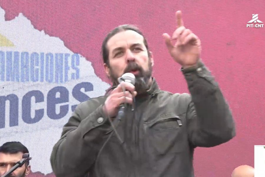 Sommaruga en paro de Pit-Cnt: “Que se acaben las vacaciones fiscales para los millonarios”