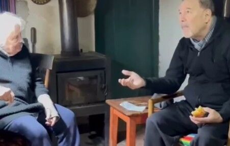 Lucía Topolansky recibió en su chacra a Rubén Blades y se declaró “Gardeliana”