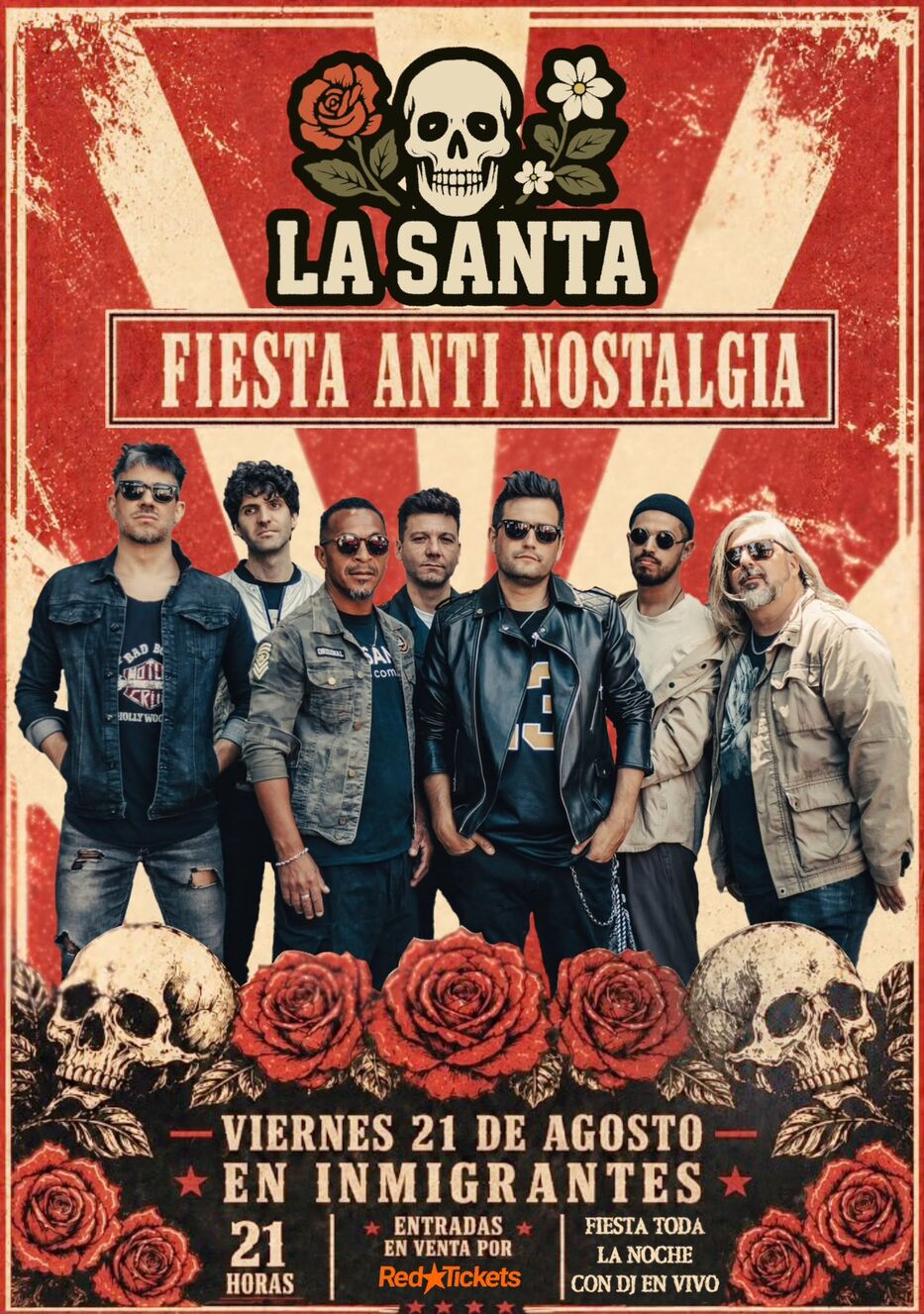La Santa anuncia show con sus tres discos el 21 de agosto: habrá DJ
