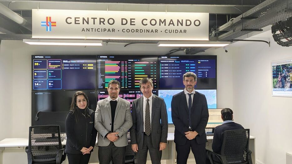 Natalia Rodríguez, Alfredo Torres, Alejandro Veiras y Andrés Salgado. Foto: Montevideo Portal